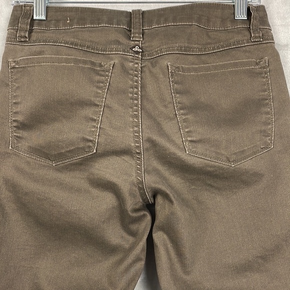 Prana Women's 2/26 Kayla Jean Skinny Slim Fit Performance Denim Stretchy Brown - Picture 13 of 16